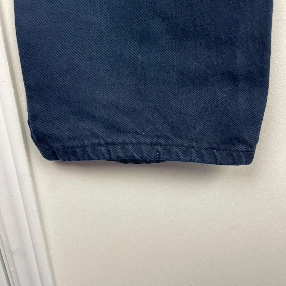 VTG Y2K Levi's 505 Regular Fit‎ 36x30 100% Cotton Dark Wash Denim Blue Jeans Zip